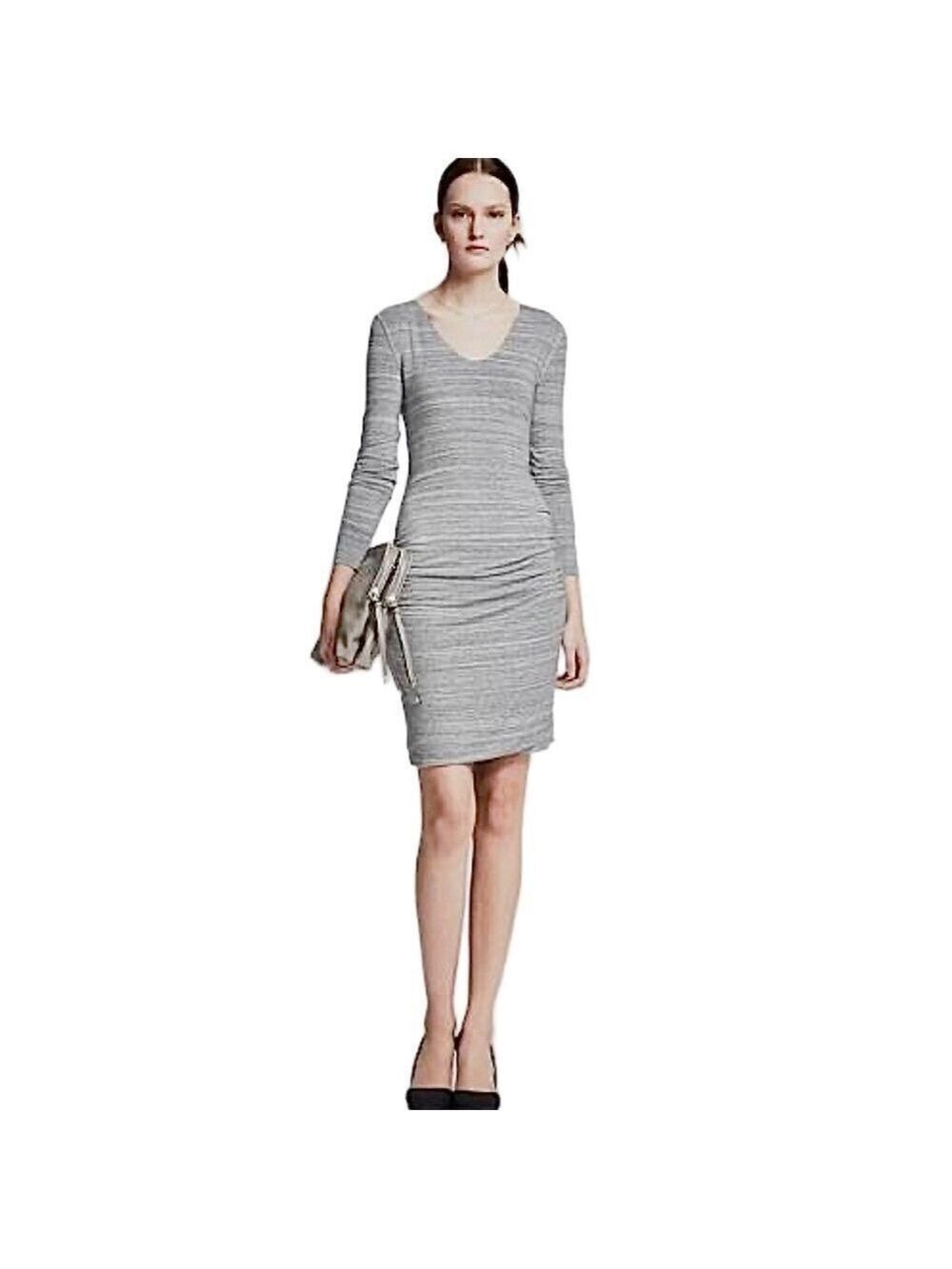 BANANA REPUBLIC Jersey Ruched-side Fitted Dress